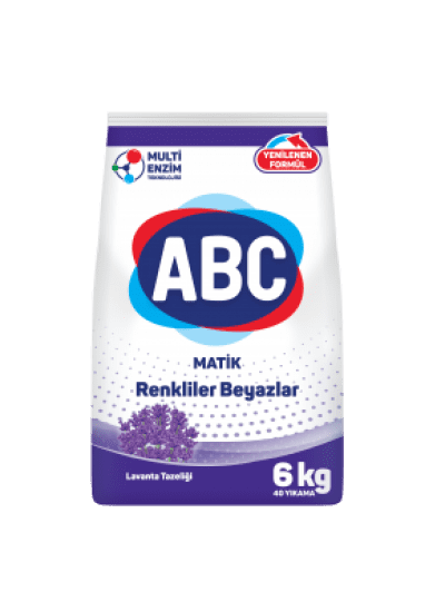 ABC Powder Detergent Lavender Freshness 6 kg 