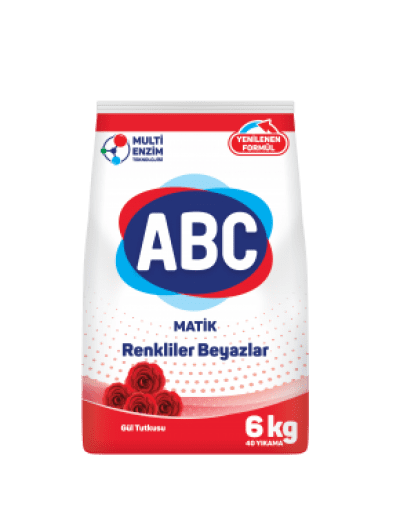ABC Toz Deterjan Gül Tutkusu 6 kg