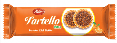 Aldiva Tartello Portakal Jöleli Bisküvi 40 Gr