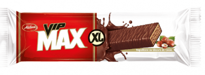 Aldiva VIP Max XL Milky Cocoa Coated Creamy Wafer 35 Gr