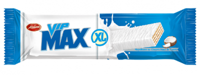 Aldiva VIP Max XL Milky White Coated Cocoa Wafer 35 Gr