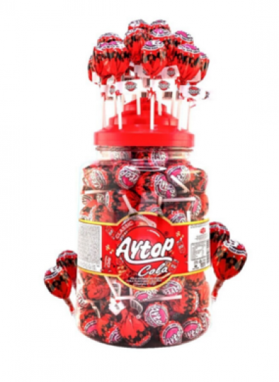 Aytop Cola Flavored Lollipop 16 Gr 120 pcs