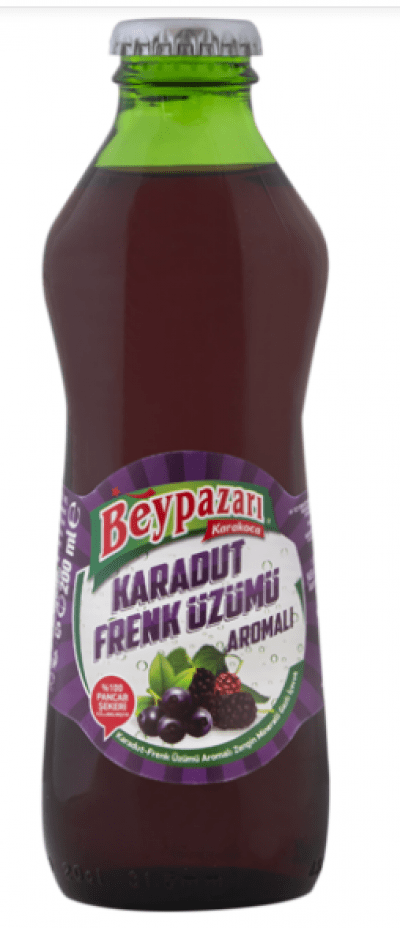 Beypazarı Black Mulberry & Blackcurrant Flavored Natural Mineral Water  200 ml