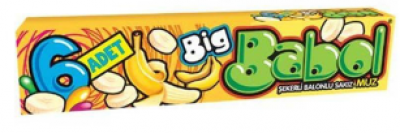 Big Babol Stick Banana Gum  25 gr