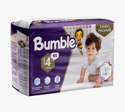 Bumble Bezi Jumbo Paket No 4 (7X18) 60 Adet X4