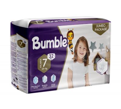 Bumble Çocuk Bezi Jumbo Paket No 7 32 adet