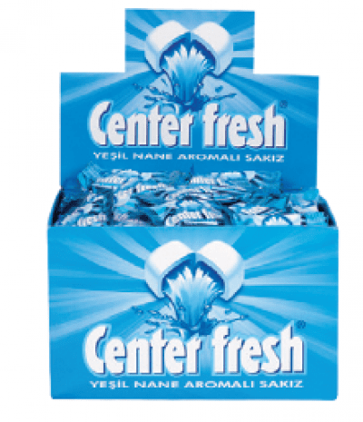 Center Fresh Mono Green Mint Gum  4 gr
