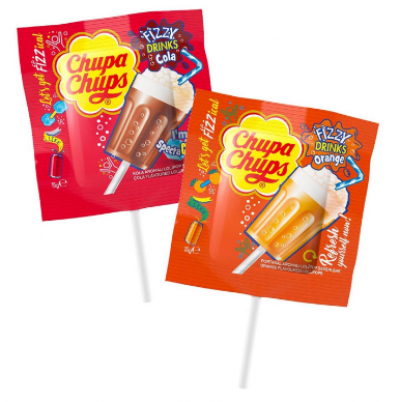 Chupa Chups Fizzy Drinks Sugar  15 gr