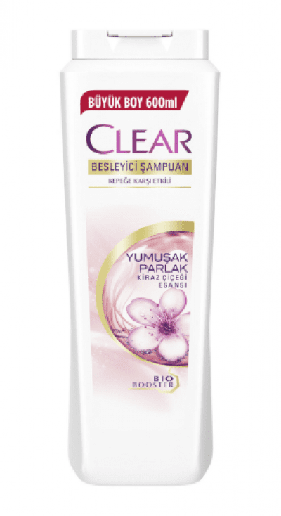 Clear Yumuşak ve Parlak Şampuan 600 ml