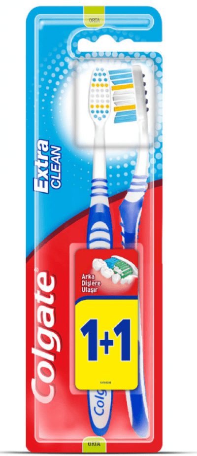 Colgate Extra Clean 1+1 Diş Fırçası 1 adet