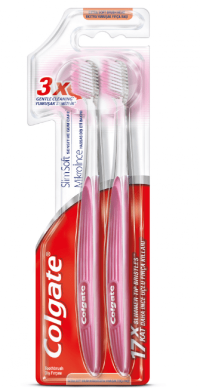 Colgate Mikro İnce Hassas Diş Eti Bakımı 2'li Paket Diş Fırçası 1 adet