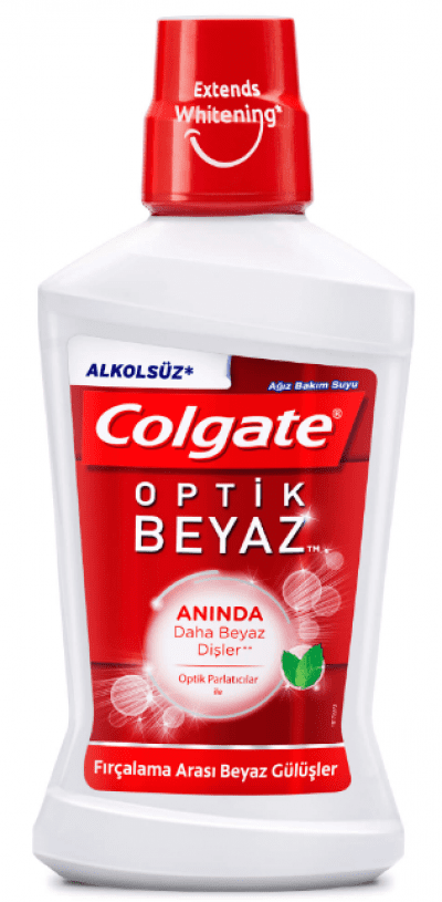 Colgate Ağız Bakım Suyu Optik Beyaz 500 ml