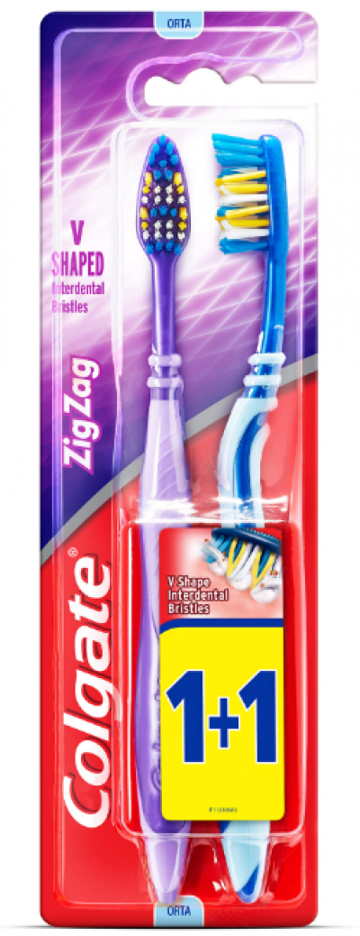 Colgate Zıgzag 1+1 Diş Fırçası 1 adet