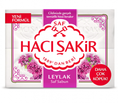 Hacı Şakir Kalıp Sabun Leylak 600 gr