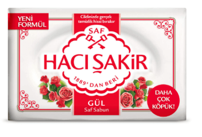 Hacı Şakir Banyo Sabunu Gül 150 gr 