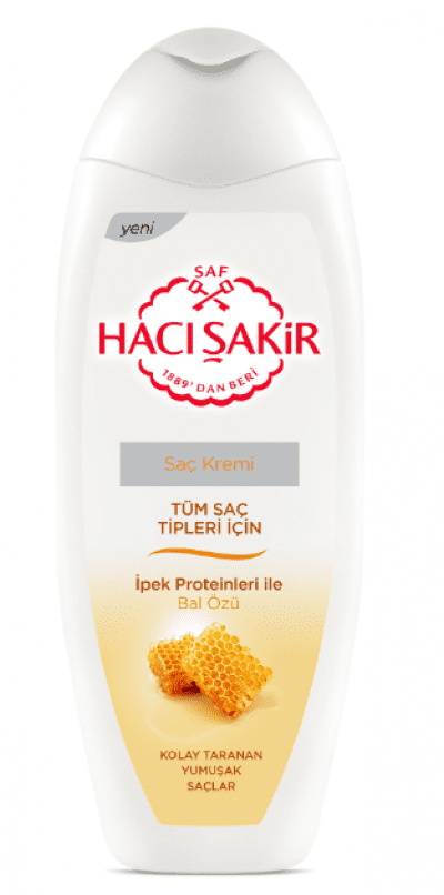 Hacı Şakir Saç Kremi Bal Tüm Saç Tipleri İçin 450 ml