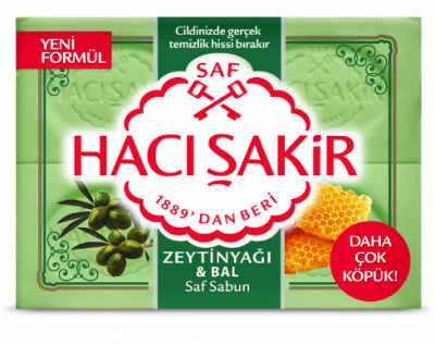 Hacı Şakir Kalıp Sabun Zeytinyağı & Bal 600 gr