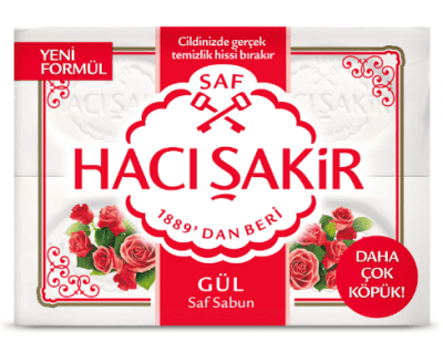 Hacı Şakir Kalıp Sabun Gül 600 gr