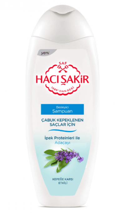 Hacı Şakir Şampuan Adaçayı Kepeğe Karşı Etkili 500 ml