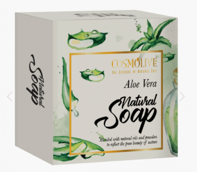 Cosmolive Natural Soap Aloe Vera 125 Gr
