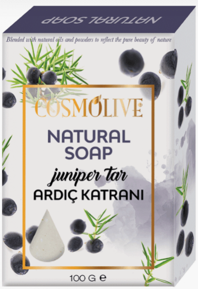 Cosmolıve Doğal Sabun Ardıç Katranı 100 Gr