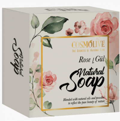 Cosmolive Natural Soap Rose 125 Gr