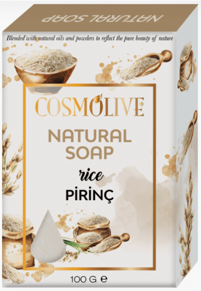 Cosmolive Natural Soap Rice 100 Gr