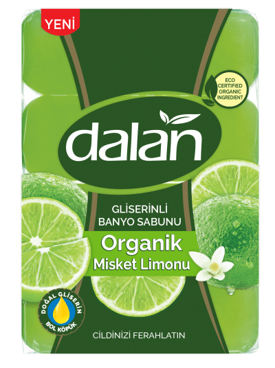 Dalan Glycerin Organic Lime Bath Soap 600 gr