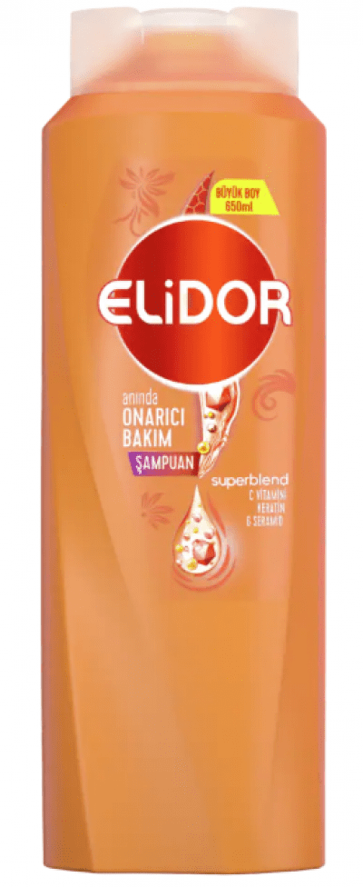 Elidor Anında Onarıcı Bakım Şampuanı 650 ml