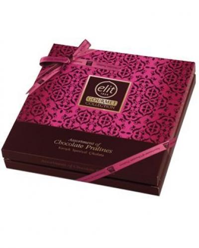 Elit Çikolata Gourmet Collection Çikolata Pembe 365 gr