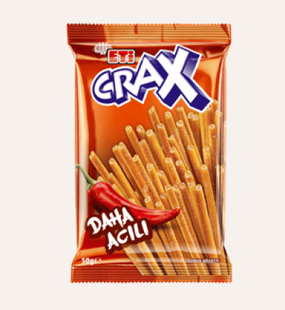 Eti Crax Hot Stick Cracker 50 gr