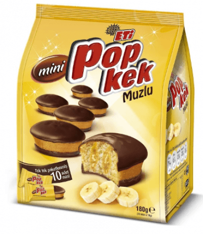 Eti Mini PopKek Muzlu 180 gr