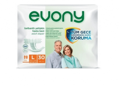 Evony Yetişkin Bezi Büyük 30 adet