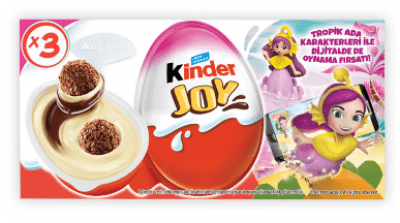 Kinder Joy Sürpriz Yumurta Kız 3x20 60 gr