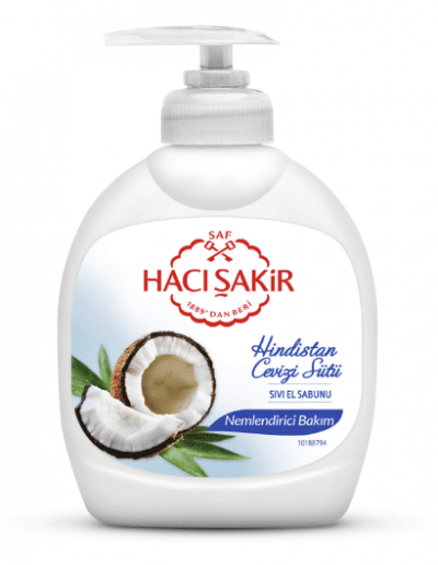 Hacı Şakir Sıvı Sabun Hindistan Cevizi 300 ml