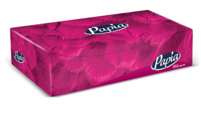 Papia Kutu Mendil 100 adet