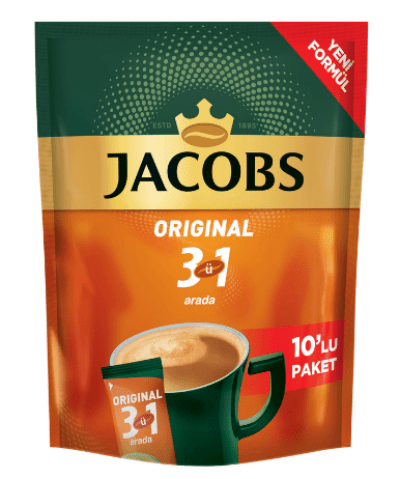 Jacobs 3 in 1 16 gr 10 pack 160 gr