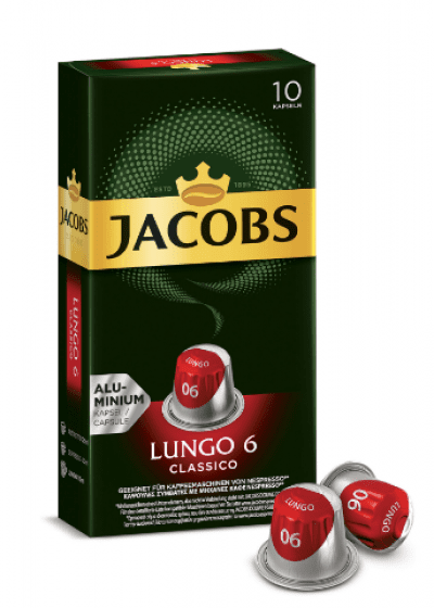 Jacobs Capsule Lungo 6 Classico 52 gr