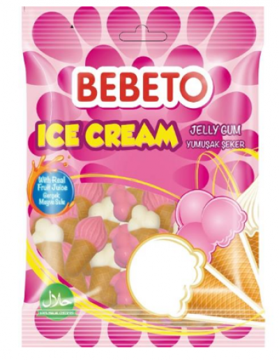 Kervan Gıda Bebeto Ice Cream  80 gr