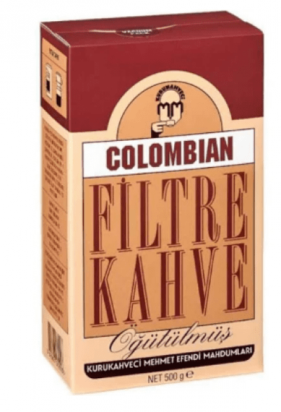 Kuru Kahveci Mehmet Efendi Colombian Filtre Kahve 500 gr