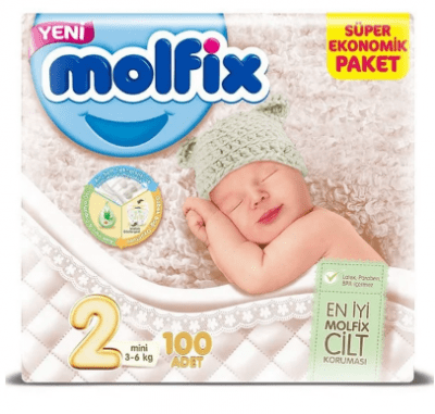 Molfix Çocuk Bezi Süper Fırsat Paketi No 1 108 Adet