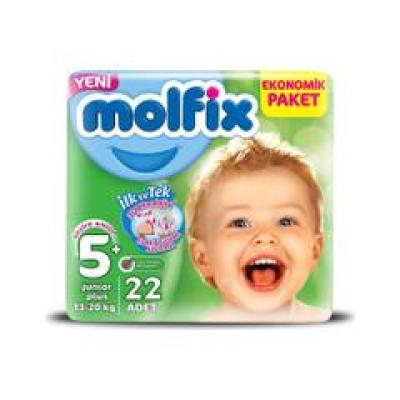 Molfix Ekonomik Paket No 5+ 22 adet