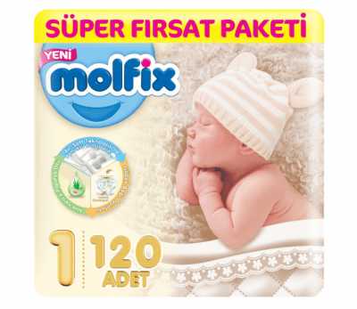 Molfix Fırsat Paketi No 1 120 adet