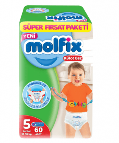 Molfix Külot Bez Süper Paketi No 5 60 adet