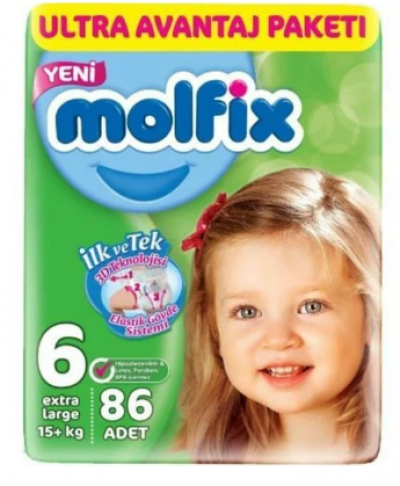Molfix Ultra Fırsat Paketi No 6 86 adet