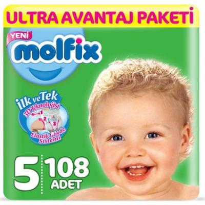 Molfix Ultra Avantaj Paketi No 5 108 adet