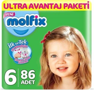 Molfix Ultra Avantaj Paketi No 6 86 adet