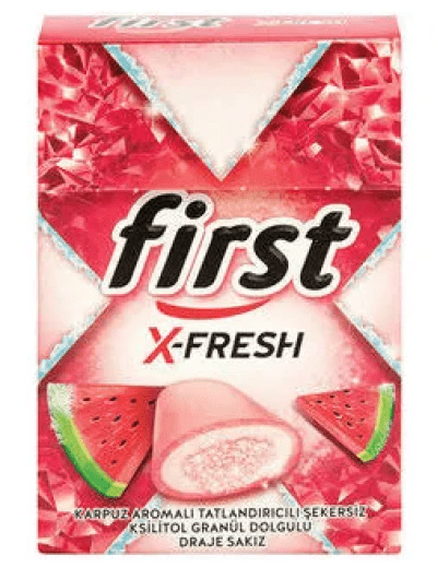 First X Fresh Fliptop Gum with Watermelon  20 gr