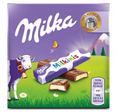 Milka Milkinis Tablet Chocolate  43.75 gr