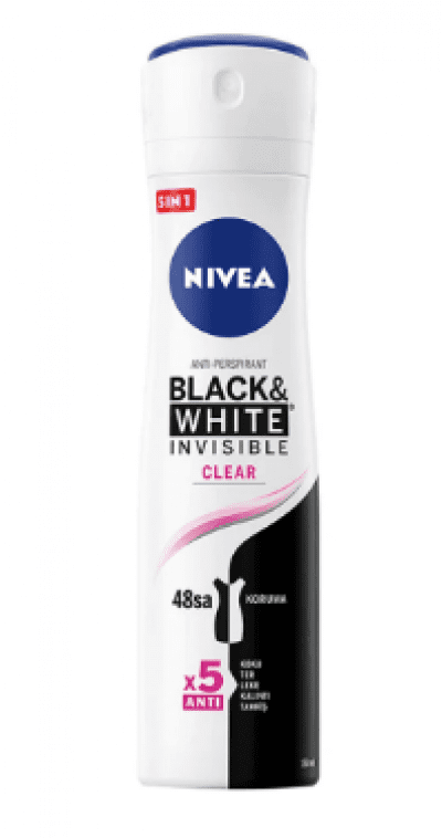 Nivea Deodorant B&W Clear Sprey 150 ml
